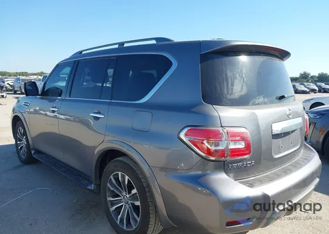 2020 Nissan Armada Sl 2Wd из США, поврежденный, VIN JN8AY2ND7LX016765